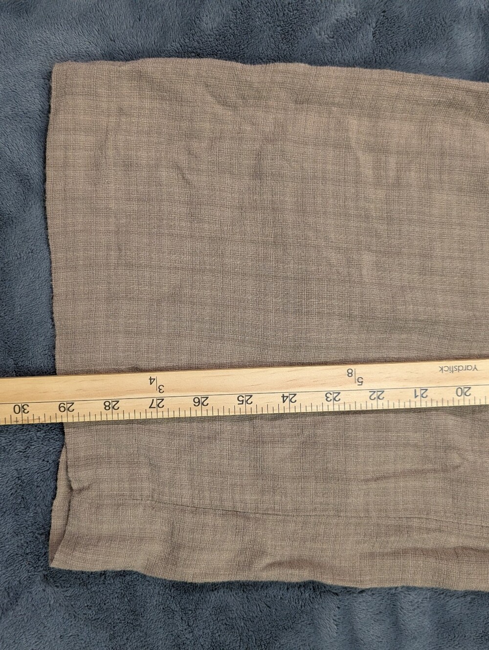 Eileen Fisher Puckered Organic Linen Wide Leg Pant Culottes Sz Medium Minimalist - Picture 9 of 9